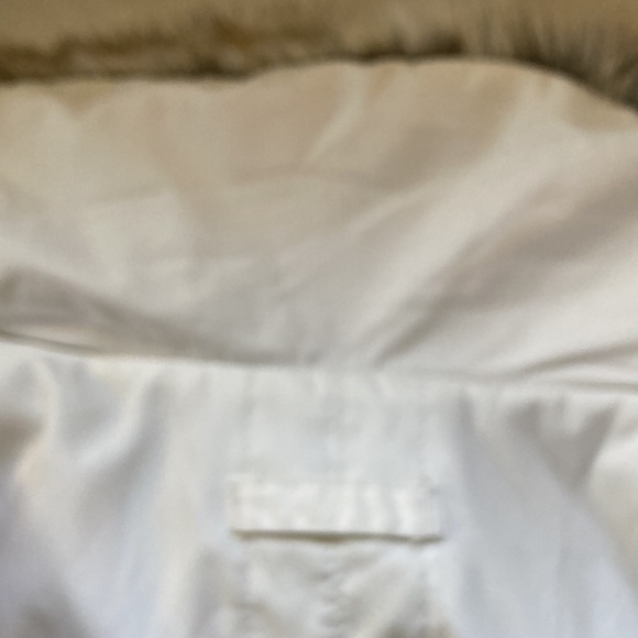 Reversible Weatherproof White and Faux Fur Vest - Picture 11 of 16